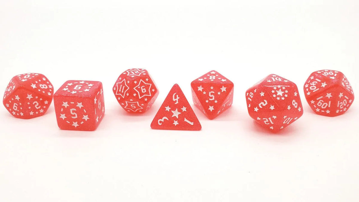 Brain Games LV Rune Starlight Pink Dice Set (7)