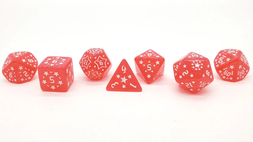 Brain Games LV Rune Starlight Pink Dice Set (7)
