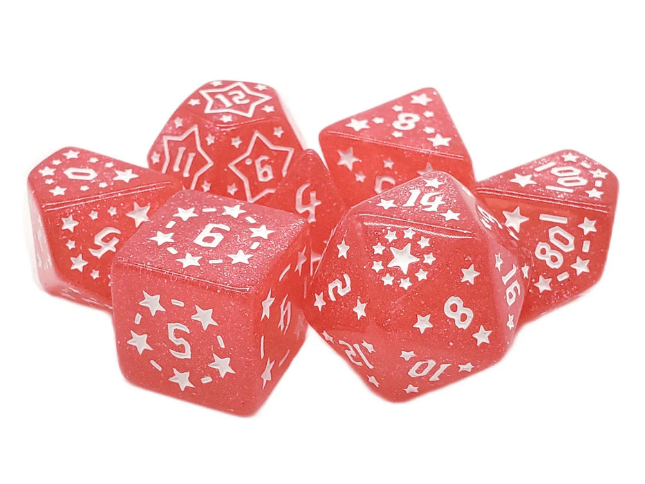 Brain Games LV Rune Starlight Pink Dice Set (7)