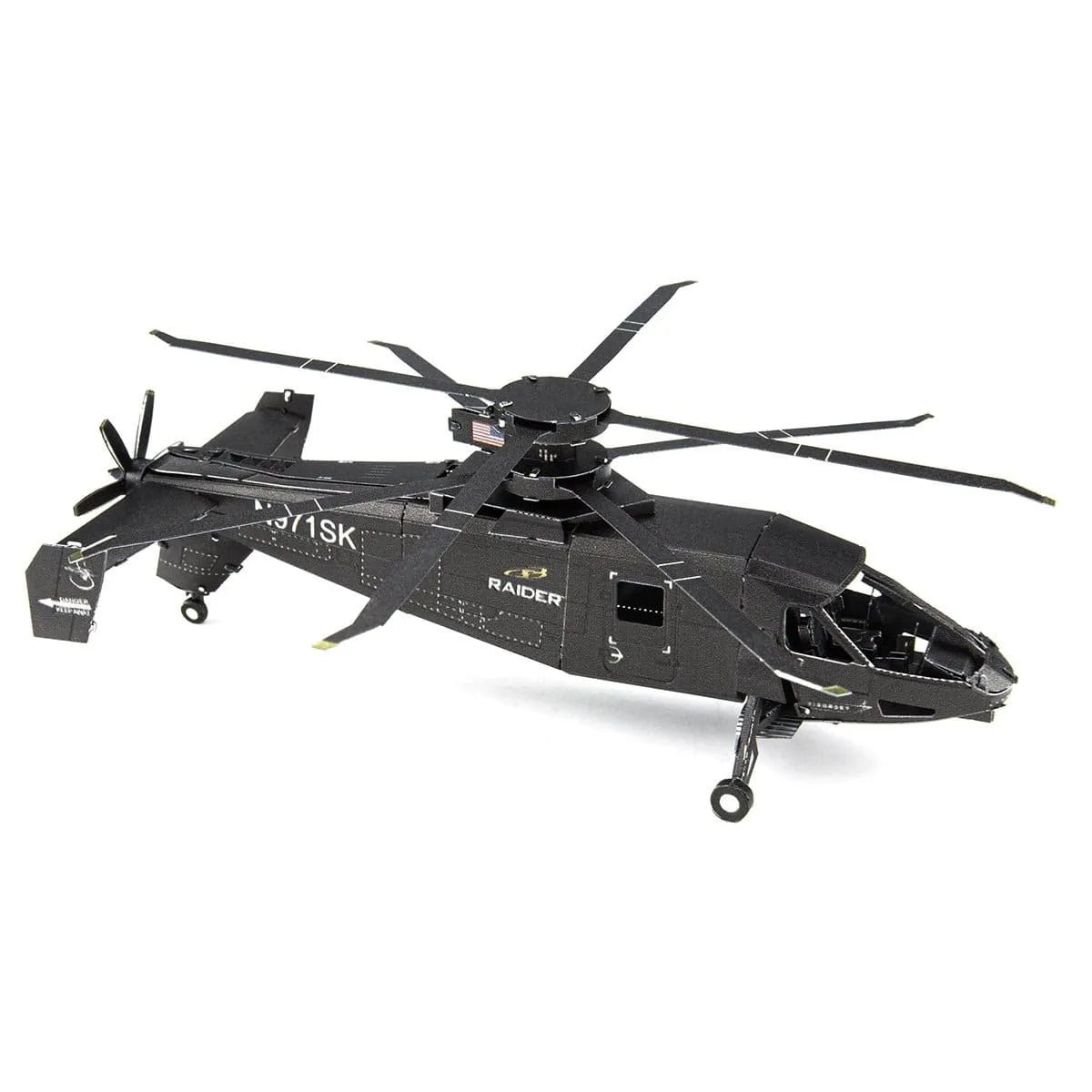 Brain Games LV Mēroga modelis S-97 Raider, metāla konstruktors
