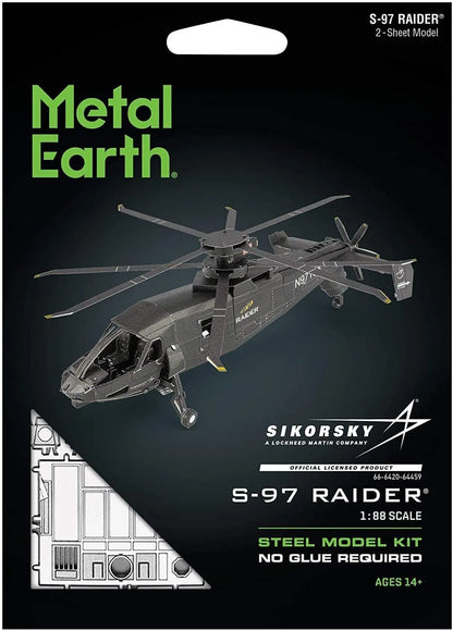 Brain Games LV Mēroga modelis S-97 Raider, metāla konstruktors