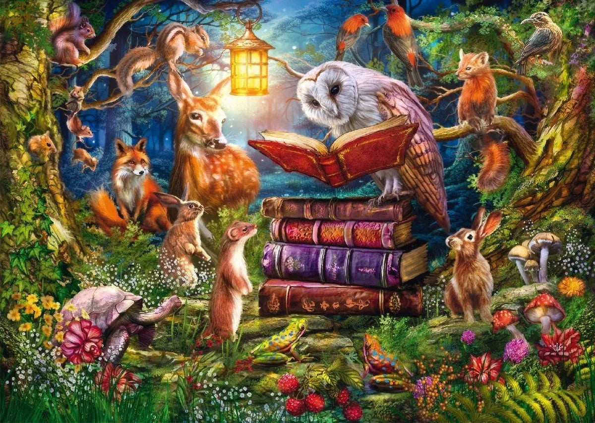 Bedtime stories in the woods