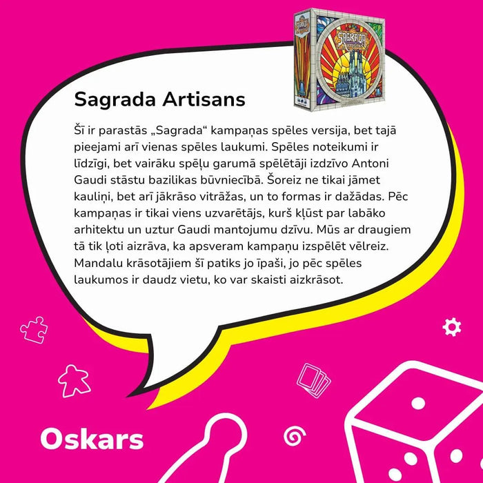 N/A Boardgame Sagrada Artisans