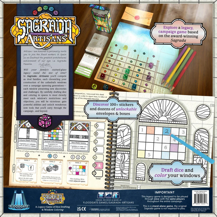 N/A Boardgame Sagrada Artisans