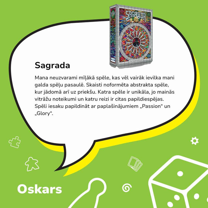 n/a galda spēles Sagrada