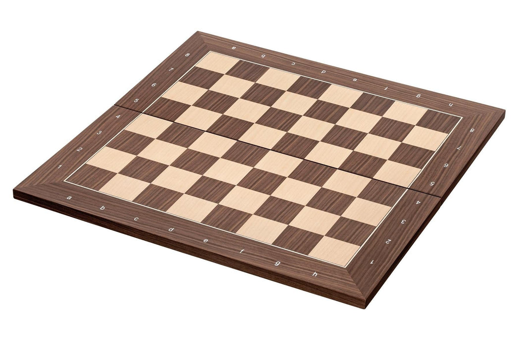 Brain Games LV galda spēles Šaha tāfele Copenhagen, laukums 50 mm, salokāma, ar uzrakstiem uz malām.