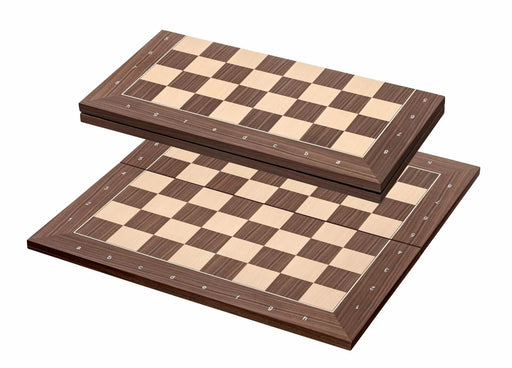 Brain Games LV galda spēles Šaha tāfele Copenhagen, laukums 50 mm, salokāma, ar uzrakstiem uz malām.