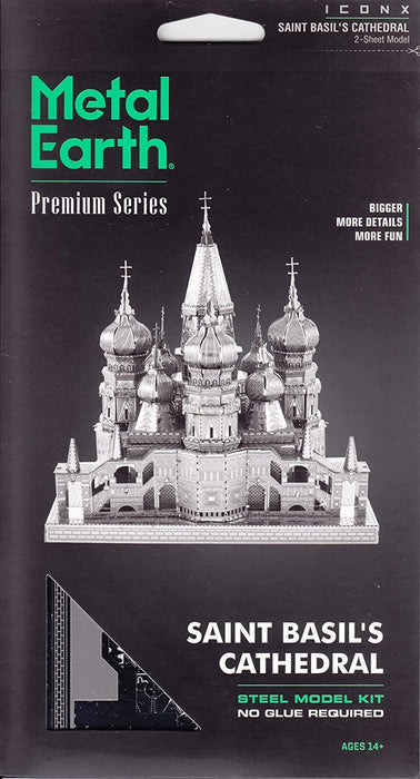 Brain Games LV Mēroga modelis Saint Basil's Cathedral, Premium Series metāla konstruktors