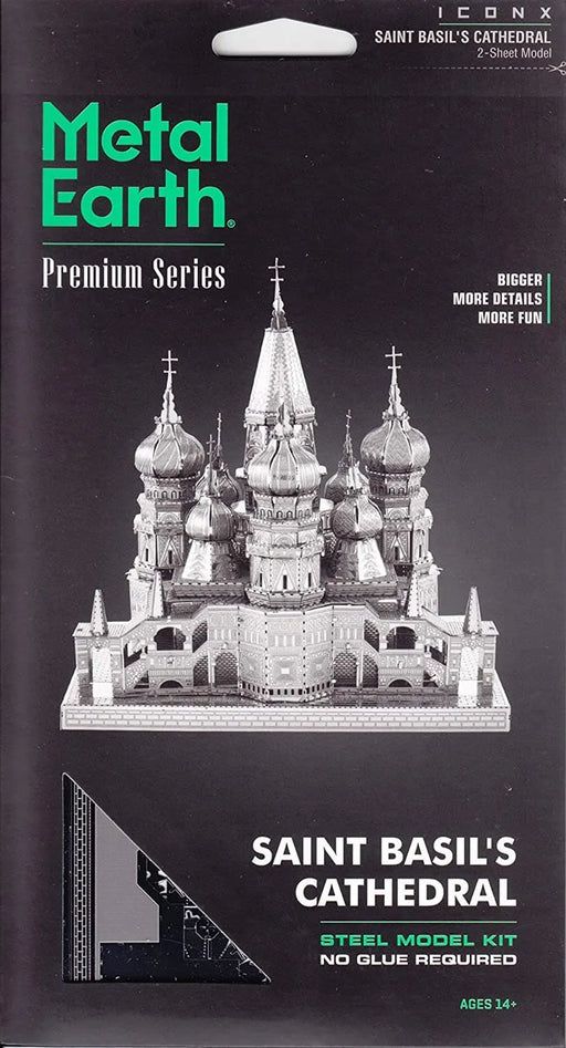 Brain Games LV Mēroga modelis Saint Basil's Cathedral, Premium Series metāla konstruktors