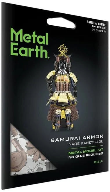 Brain Games LV Mēroga modelis Samurai Armor (Naoe Kanetsugu), metāla konstruktors
