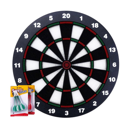 Brain Games LV Children's safety dartboard, incl.2 sets 18 gr softip, 42cm