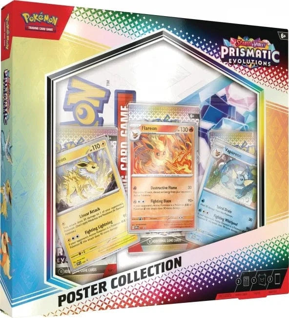 Brain Games LV Scarlet & Violet — Prismatic Evolutions Poster Collection