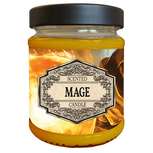 Brain Games LV Scented Candle Mage with Surprise Dice