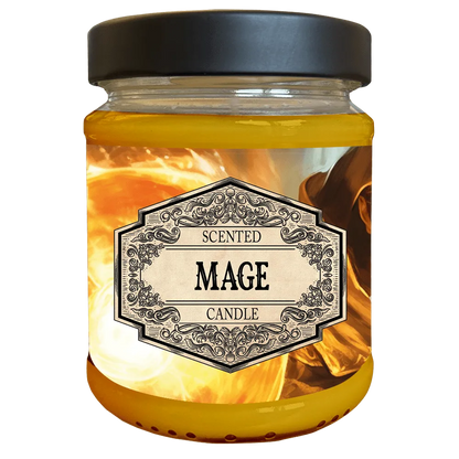 Brain Games LV Scented Candle Mage with Surprise Dice