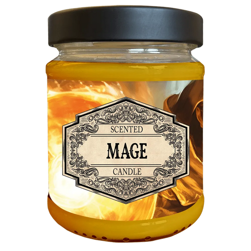Brain Games LV Scented Candle Mage with Surprise Dice
