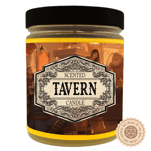 Brain Games LV Scented Candle Tavern with Surprise Dice