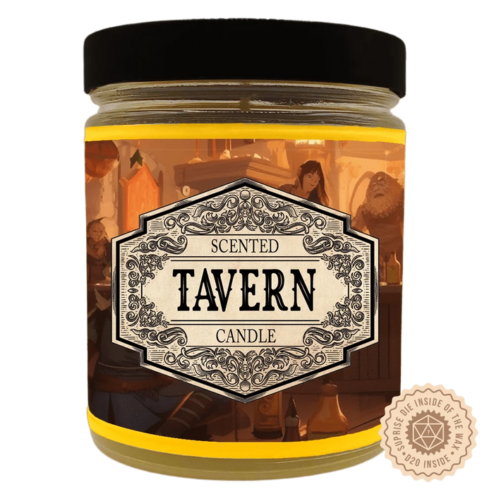 Brain Games LV Scented Candle Tavern with Surprise Dice