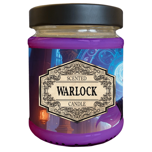 Brain Games LV Scented Candle Warlock with Surprise Dice