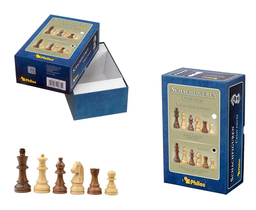Brain Games LV Schachfiguren Sigismund, KH 70 mm, in Setup Box