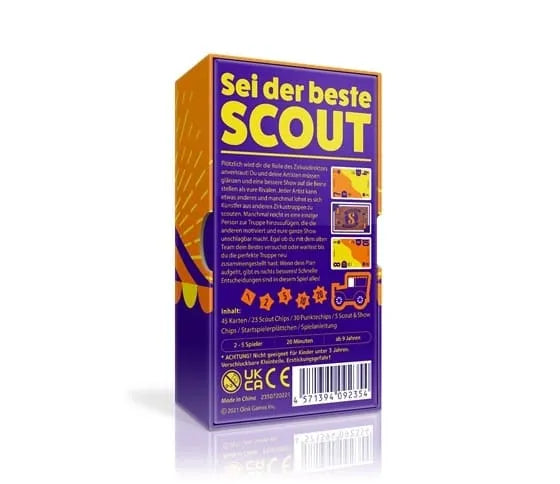 Brain Games LV Scout (German Box Back)