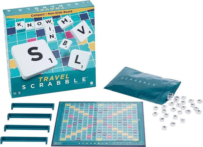 Brain Games LV Galda spēle Scrabble, ceļojuma (EN)