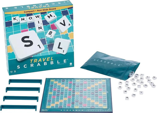 Brain Games LV Galda spēle Scrabble, ceļojuma (EN)