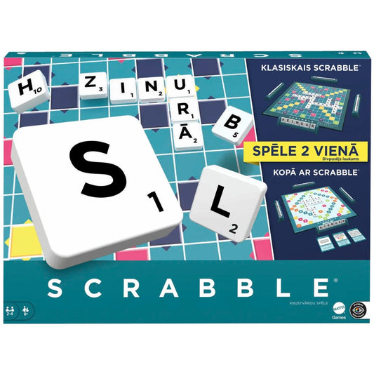 Brain Games LV n/a Scrabble Latviešu 2in1