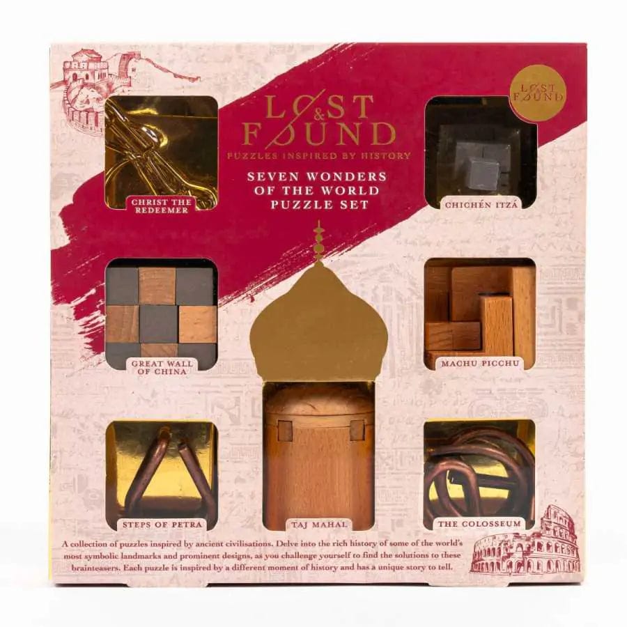 n/a n/a Seven Wonders of the World Puzzle Set