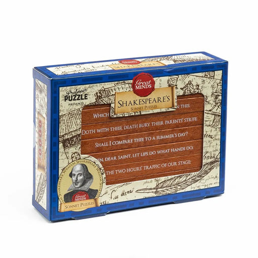 Brain Games LV Prāta mežģi Shakespeare's Sonnet Puzzle