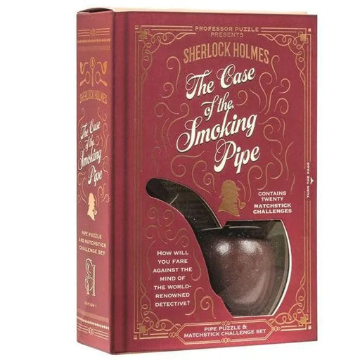 Brain-Games.lv Prāta mežģi Sherlock Holmes puzle: The Case of the Smoking Pipe