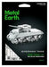 Brain Games LV Mēroga modelis Sherman Tank, metāla konstruktors
