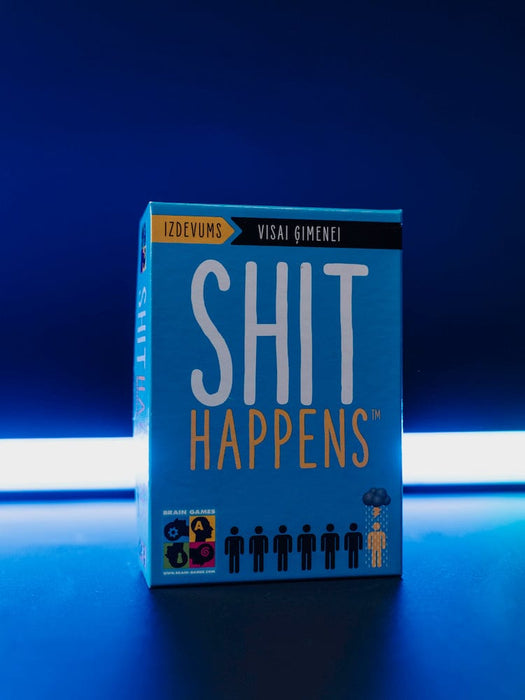 Brain Games LV Ballīšu / Viesību spēles Shit Happens: izdevums visai ģimenei