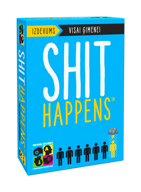 Brain Games LV Ballīšu / Viesību spēles Shit Happens: izdevums visai ģimenei