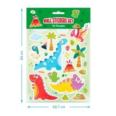 Brain Games LV Sienas uzlīmju komplekts Dinozauri