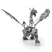 Brain-Games.lv Mēroga modelis Silver Dragon, Premium Series metāla konstruktors