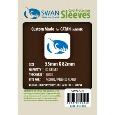 swan card sleeves Swan Sleeves'' card sleeves 54x85 — Brain Games LV