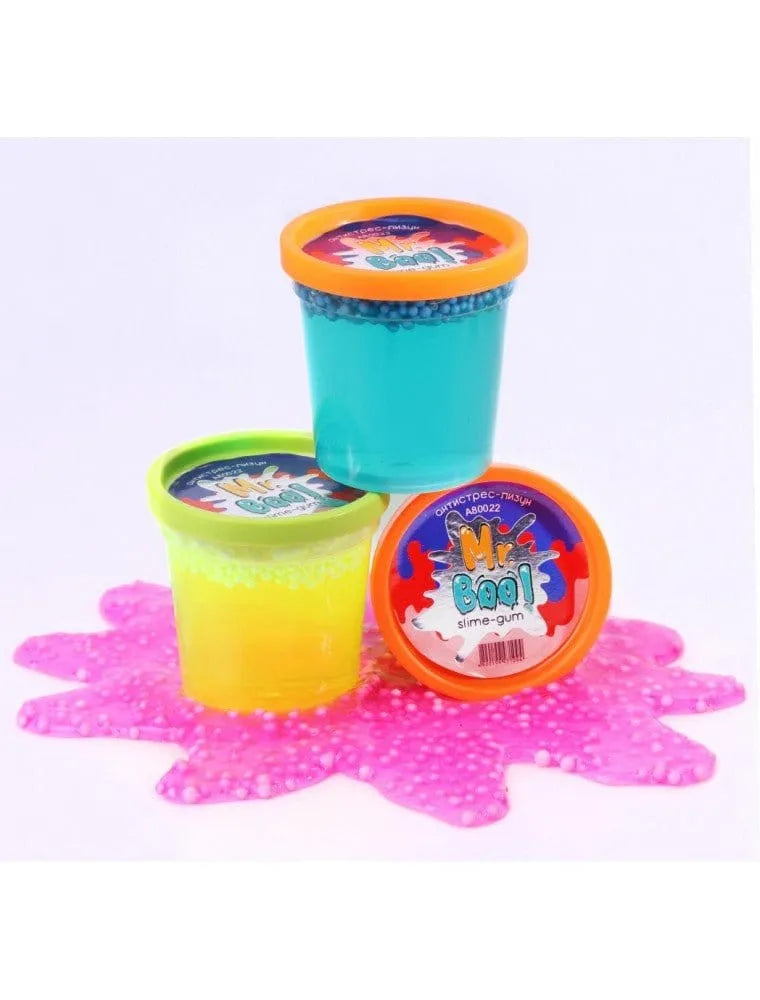Brain Games LV Slime-gum TM Mr.Boo COLA with foam balls 90g