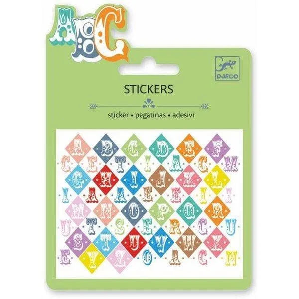 Brain-Games.lv Small stickers - Saloon letters