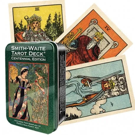 Brain Games LV SMITH-WAITE TAROT DECK CENTENNIAL EDITION IN TIN