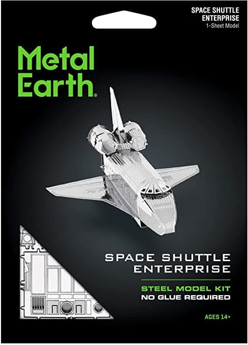 Brain Games LV Mēroga modelis Space Shuttle Enterprise, metāla konstruktors