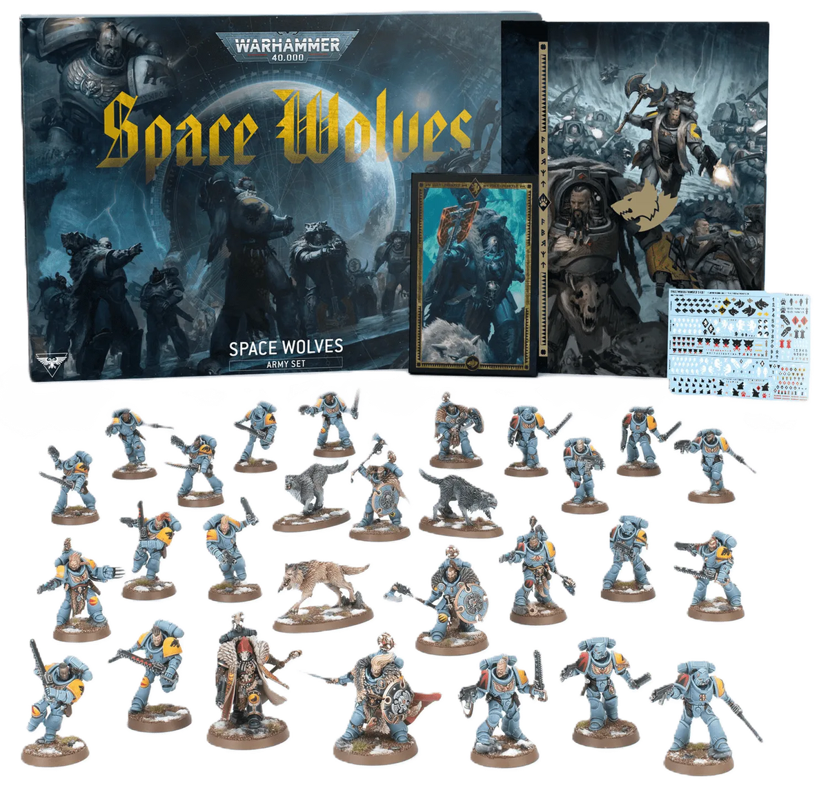Brain Games LV SPACE WOLVES ARMY SET (ENGLISH)