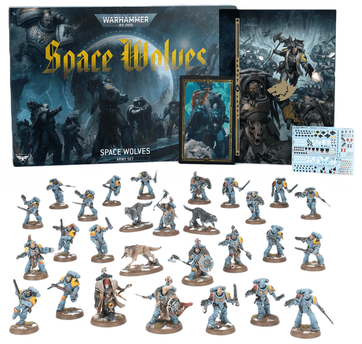 Brain Games LV SPACE WOLVES ARMY SET (ENGLISH)