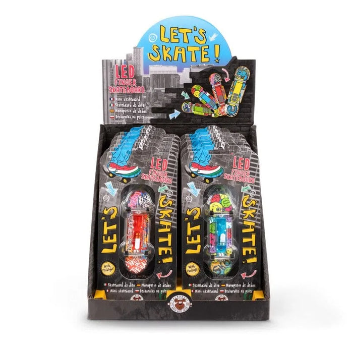 Brain Games LV Speed Action - LED finger skateboard