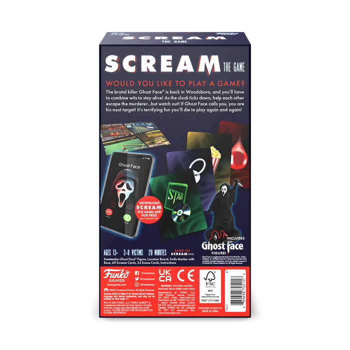 Brain Games LV Spēle Scream Funko