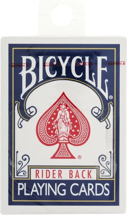 Brain Games LV galda spēles Spēļu kārtis: BICYCLE RIDER BACK 808 STANDARD INDEX RED / BLUE