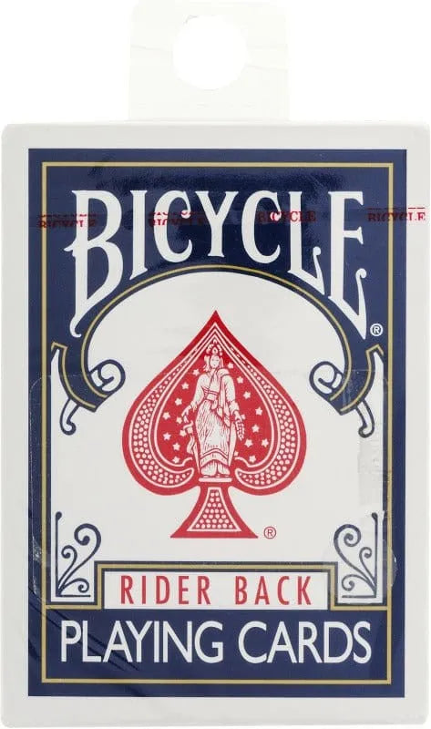 Brain Games LV galda spēles Spēļu kārtis: BICYCLE RIDER BACK 808 STANDARD INDEX RED / BLUE