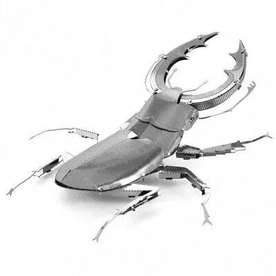 Brain Games LV Mēroga modelis Stag Beetle, metāla konstruktors