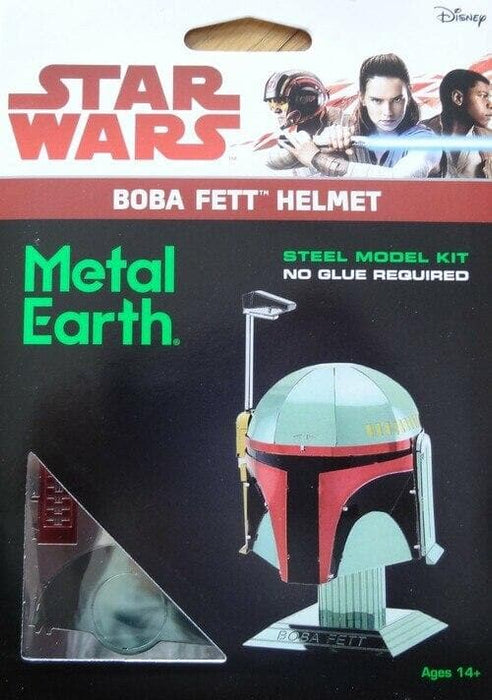 Brain Games LV Mēroga modelis Star Wars: Boba Fett Helmet, metāla konstruktors