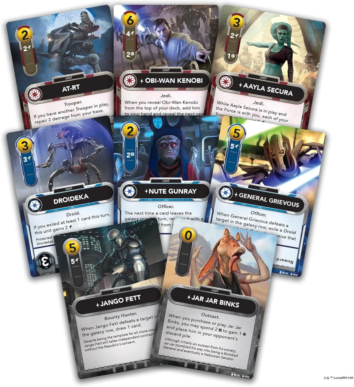 n/a Star Wars DBG Clone Wars