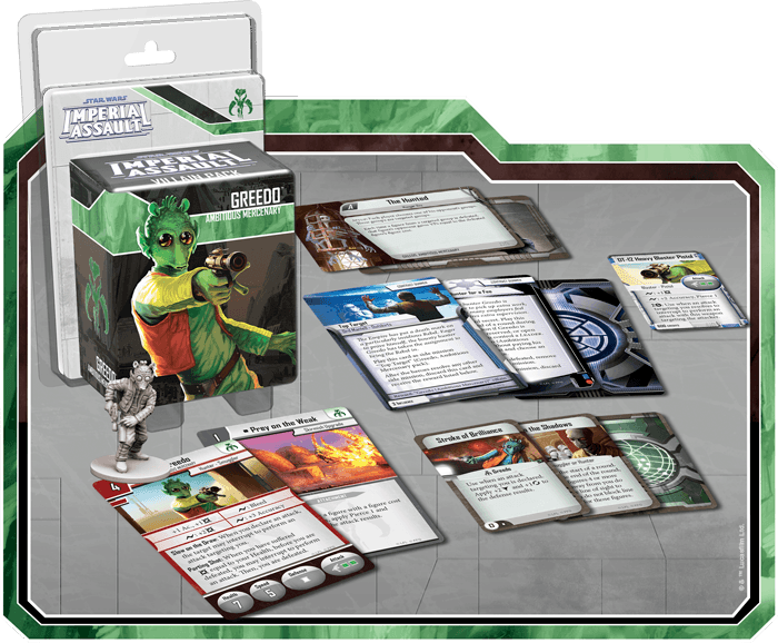 Brain Games LV galda spēles Star Wars IA: Greedo Villain Pack (paplašinājums)